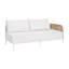 Havana Cane N-Dura Resin Wicker Outdoor Right Arm Facing Sectional-304387947-351104633-351093469