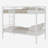 Twin Over Twin Metal Bunk Bed Frame With Ladders And Guardrail,convertible Bunk Beds,heavy Duty Solid Metal Bunk Bed For Kids,teens,adults,space Saving-1508396523