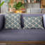 Coussin géométrique en zigzag-345178746