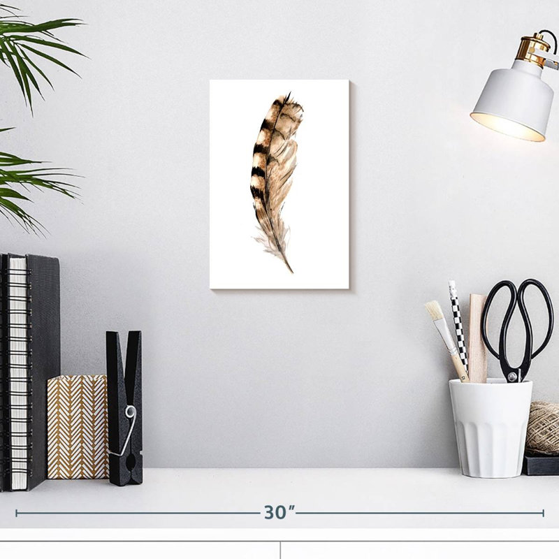 Kerner Turkey Feather, 12" H x 8" W