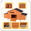 Grand nichoir en bois pour poulailler-1165526871
