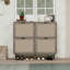 Armoire de rangement pour chaussures 4 portes autoportante moderne-114041554