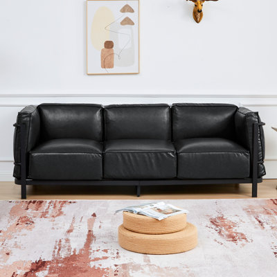 83.46" Wide Square Arm Sofa