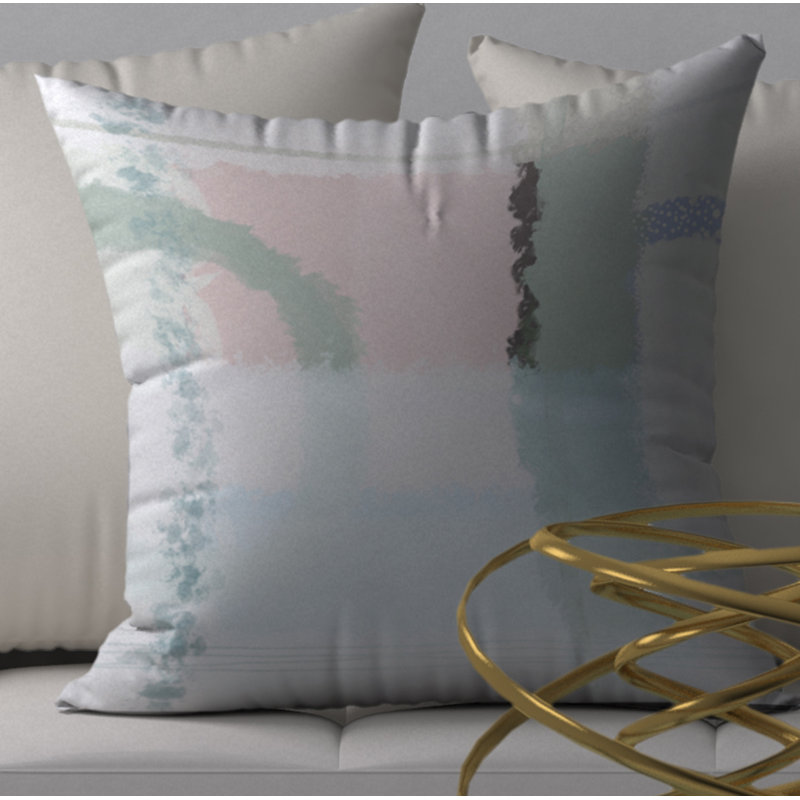 Housse de coussin carrée à valeur dynamique/insert, 24" X 24"