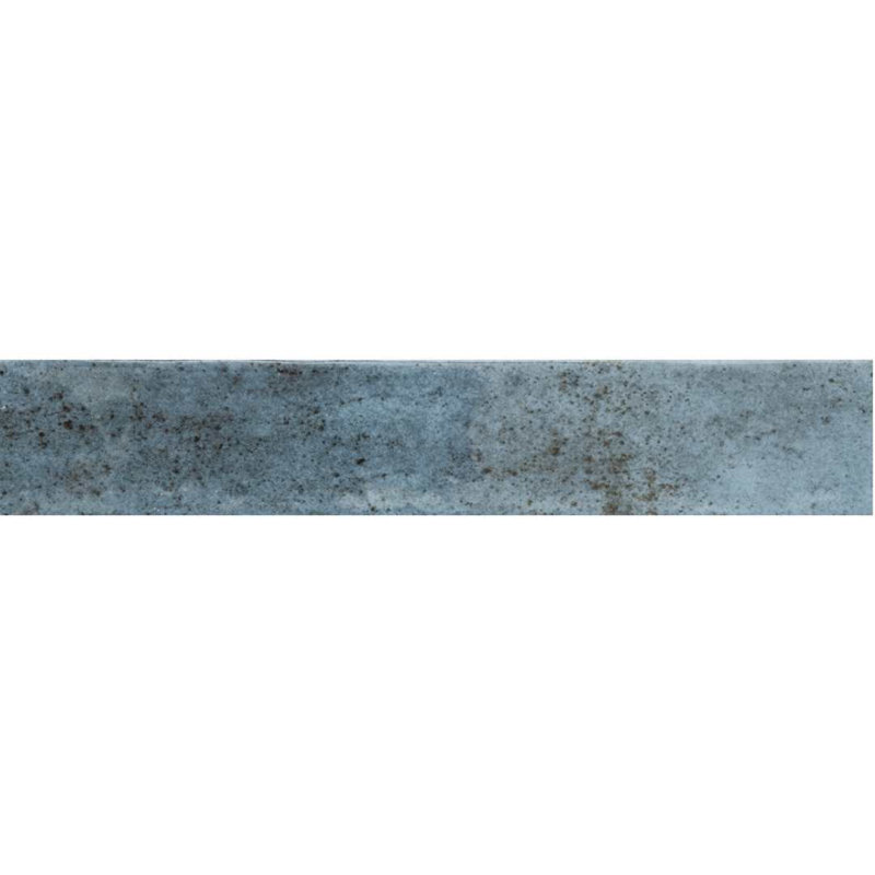 Ibiza 2" x 10" Ceramic Brick Look Subway Wall & Floor Tile, Blue