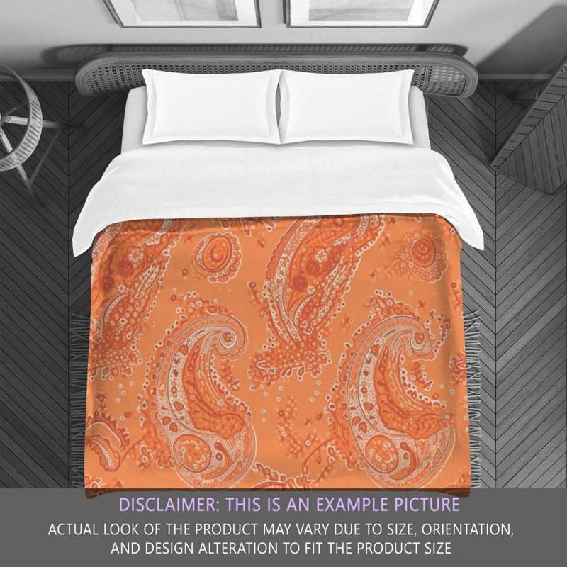 Paisley Bedding, Twin Extra Long Comforter