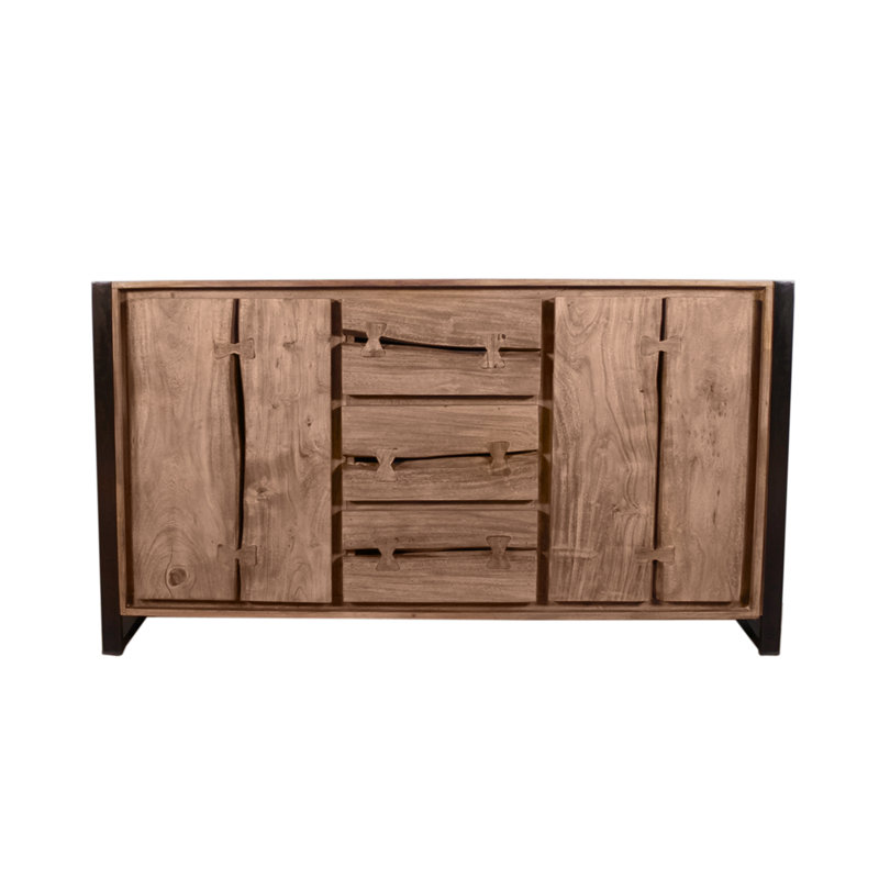 Ler 200cm Solid Wood Sideboard