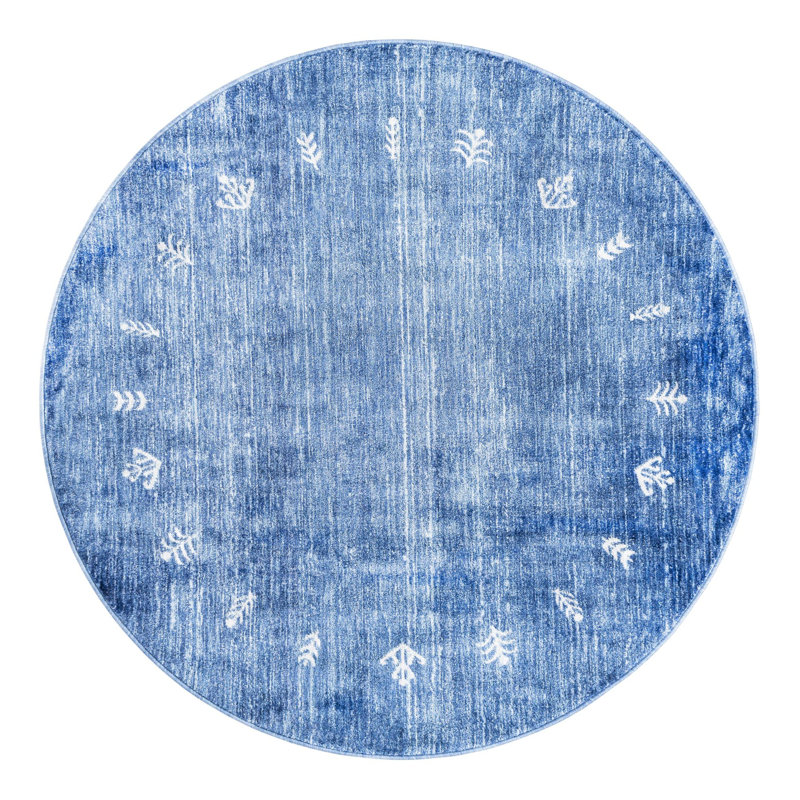 Keasya Indoor Rug, Round 5'3"
