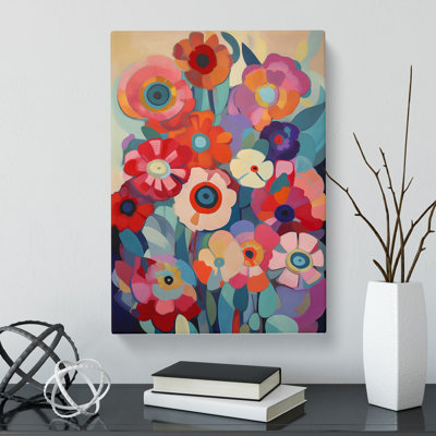 Brungardt Flowers Orphism Design Vol.3 - Wrapped Canvas