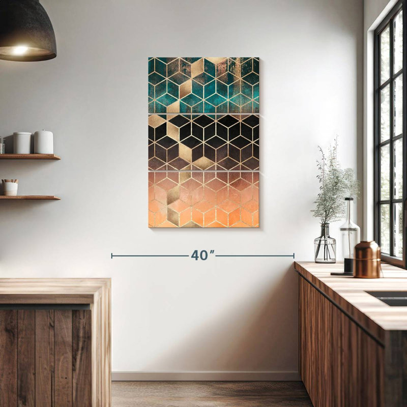 Cubes de rêve Avery Ombre, H 38 po x l 24 po
