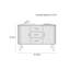 Buffet minimaliste tendance à grande capacité-1747202195