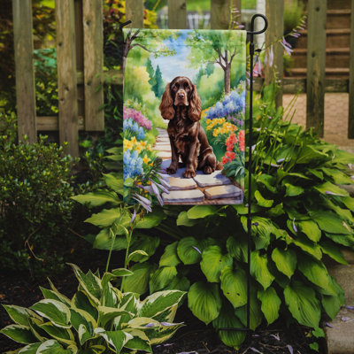 Talanta Double Sided 15.5'' H x 11.25'' W Polyester Garden Flag