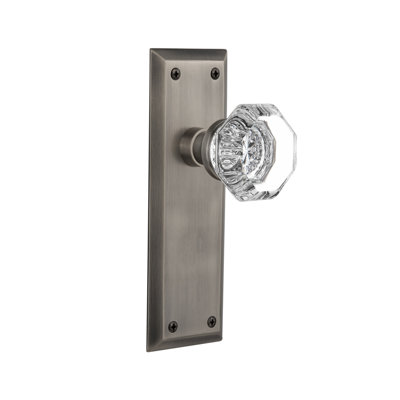 Waldorf Door Knob with New York Plate