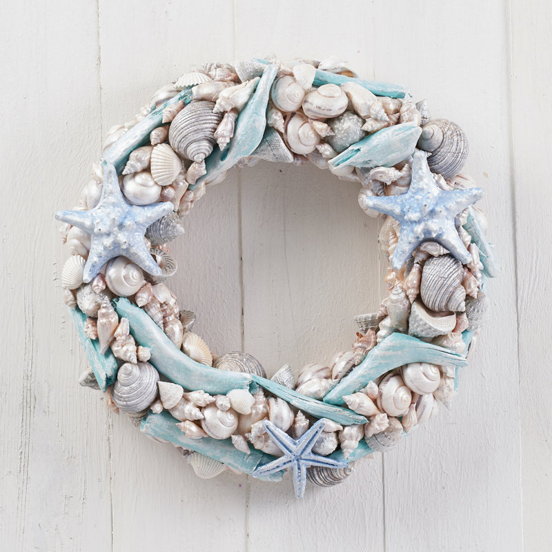 Handcrafted Preserved Mixed Assortment 14'' Wreath