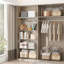 Organisateur de placard 6 cubes de rangement pour placard de rangement pour les vêtements empilables-107239847-107239845