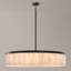 Lustre rond 8 lumières en marbre naturel albâtre 8 lumières