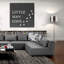«Little Man Cave» par Imparfect Dust, art mural en verre acrylique-1841488595