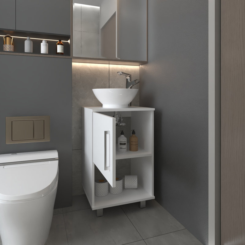 Allysah Freestanding Bathroom Cabinet