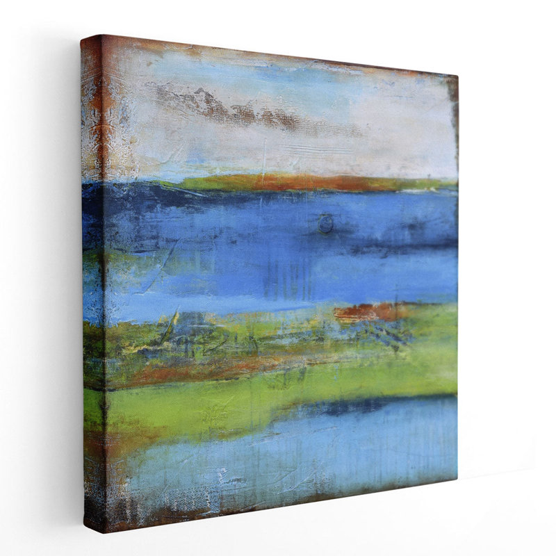 Blue Ridge Escape I - reproduction d'art sur toile, H 12 po x l 12 po