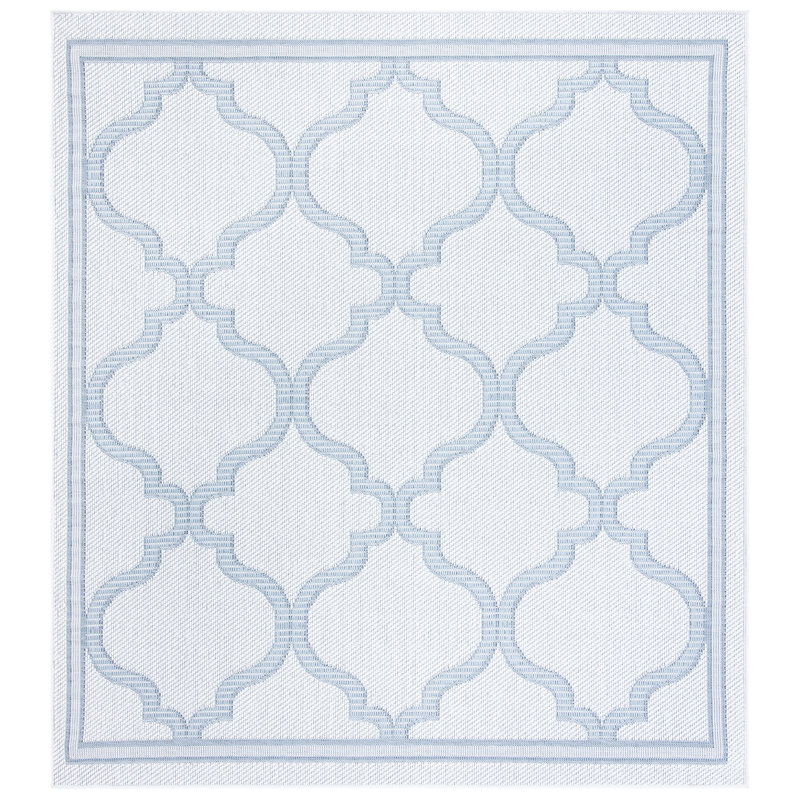 Murielle Performance Machine Washable Geometric Indoor/Outdoor Area Rug, Square 6'7"