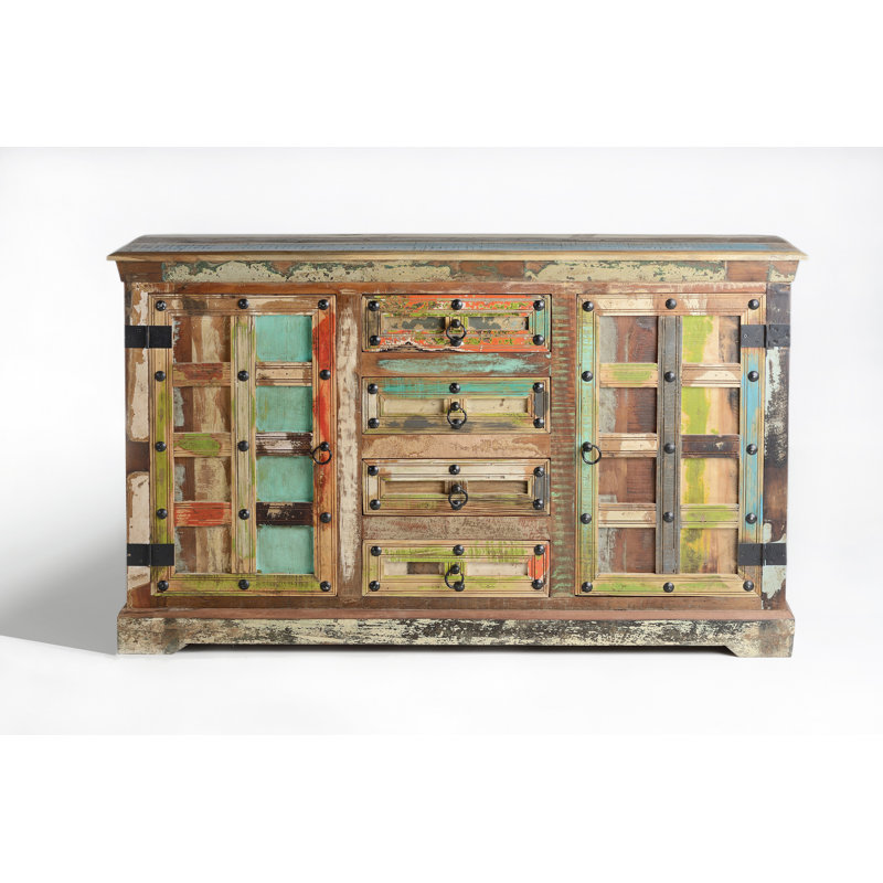 Crose 150cm Solid Wood Sideboard