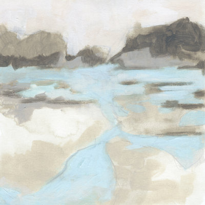 «Neutral Plain II» par June Erica Vess - peinture sur toile tendue