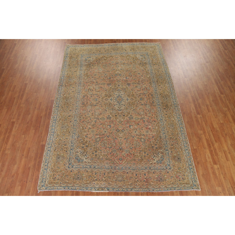 Tapis en laine vieillie 8 x 12