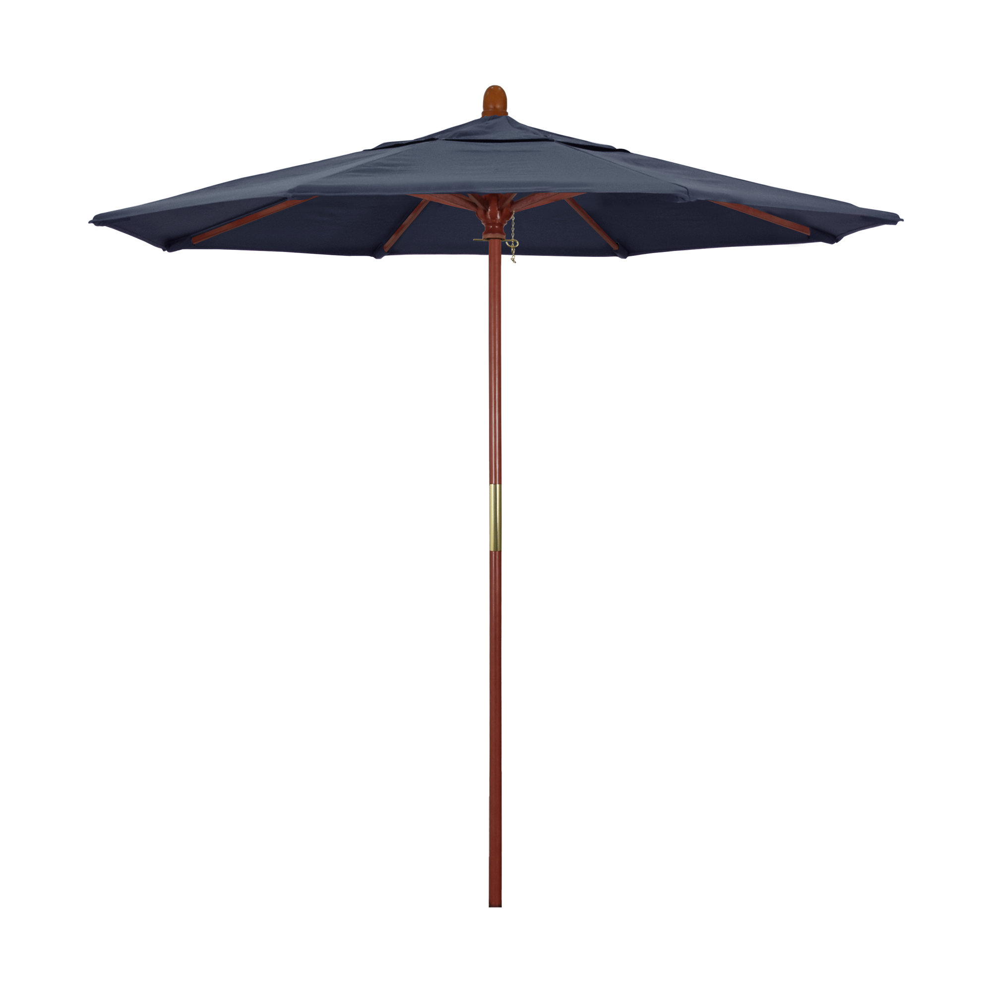 Manford 90'' Outdoor Umbrella, Sapphire Performance Canvas