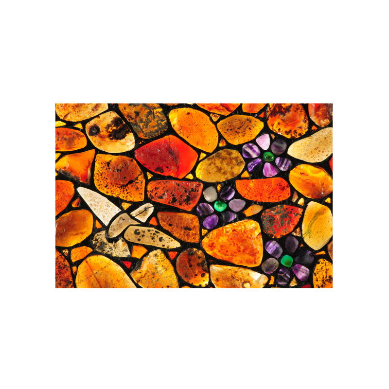 20" Wide X 20" High Hummingbird Agata Window
