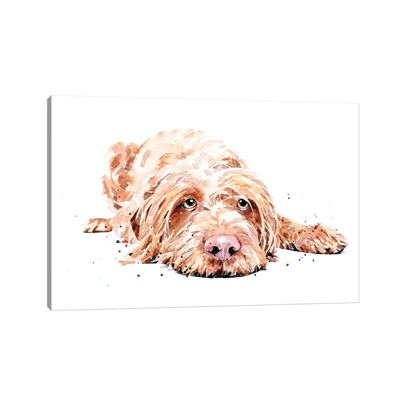 Wire Viz - Painting on Canvas, Wrapped Canvas, 66.04 cm H x 45.72 cm W x 3.175 cm D