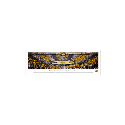 Wichita State Basketball Panoramic Print