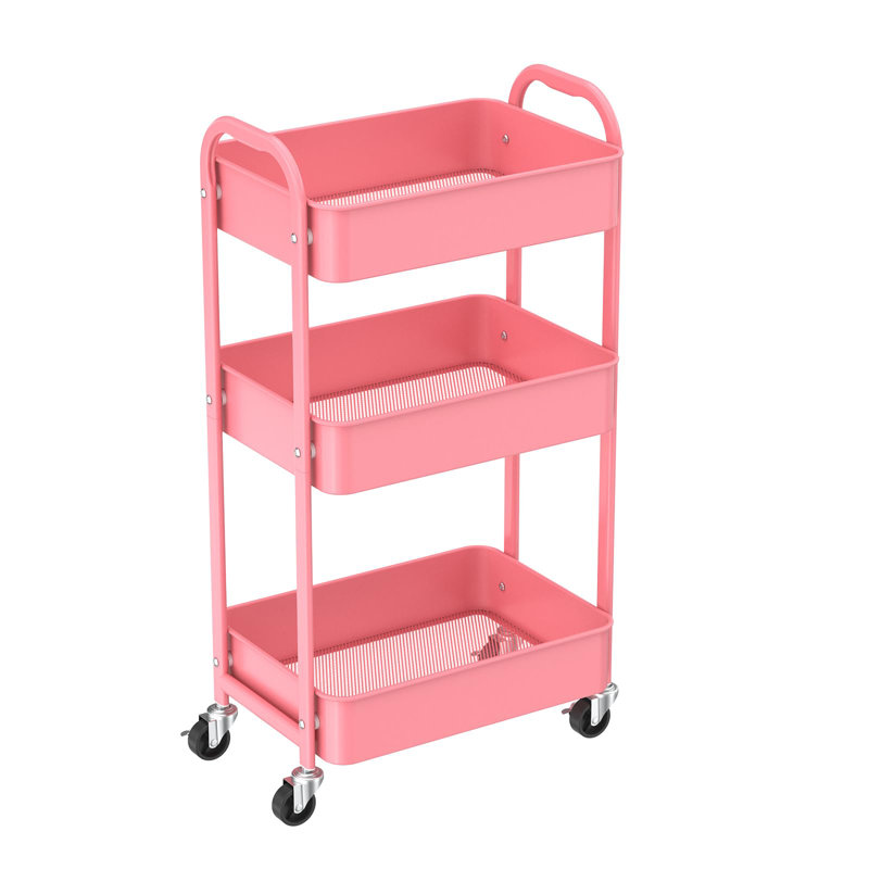 Chariot utilitaire roulant, Rose