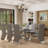 Natalynn 18.5'' H Velvet Upholstered Parsons Chair