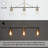 Dawnica 3 - Light Iron Dimmable Chandelier