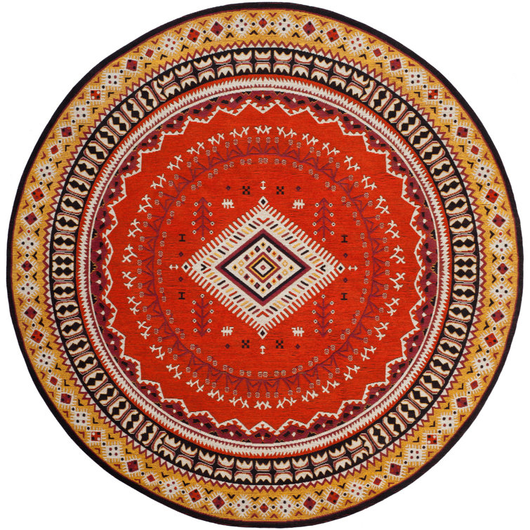 Tapis orange / or Aderito