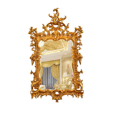 Infinity Flat Solid And Engineered Wood Mirror