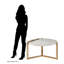 Ina Cross Legs Coffee Table
