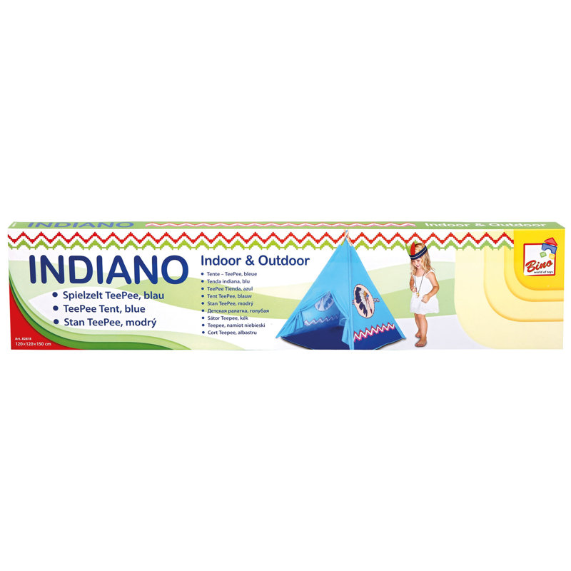 Bino 120cm W x 120cm D Indoor / Outdoor Polyester Playhouse