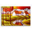 "Trees and Stream" par Cathy Horvath-Buchanan, art mural en verre acrylique-1854641240