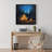 Tent - Blue Framed Canvas for Stylish Home Decor