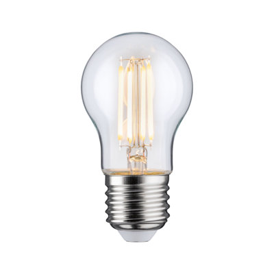 6.5W E27 Retro-Glühlampe LED Kugel Leuchtmittel Klares Glas