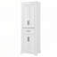Meuble-lavabo autoportant de 70,8 po de conception moderne et élégante, 4 portes et 1 tiroir, rangement compact avec tablettes réglables