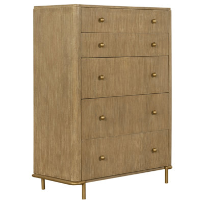 Commode rectangulaire à 5 tiroirs Stevie