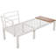 Outdoor Edgecomb Powder Coated Steel 4 - Person Seating Group with Cushions-279406242-279406243