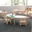 Table d'activités en bois de qualité commerciale Bright Beginnings-86004656