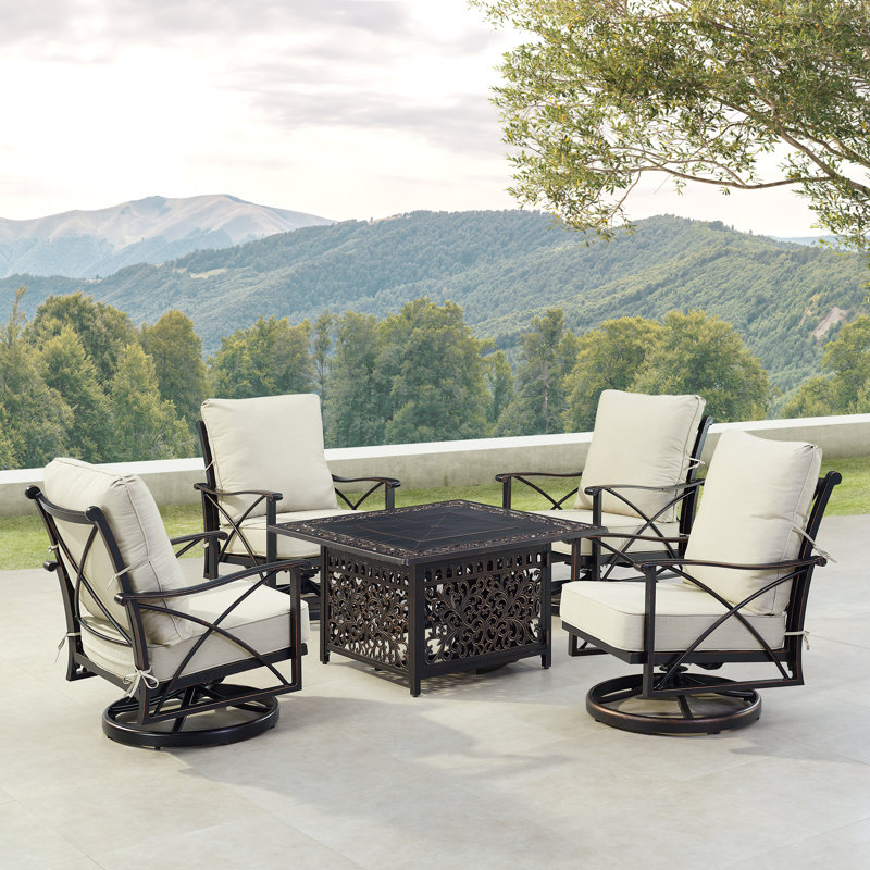 Terenia Outdoor 6 - Piece Conversation Set