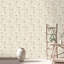Spry Flower Cream Wallpaper Sample-480260435