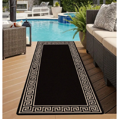 Geometric Indoor / Outdoor Area Rug