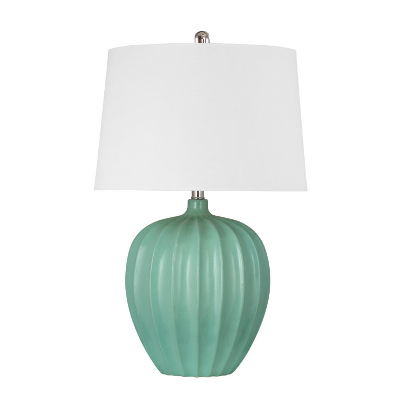 Lampe de table Lotus Seafoam, Vert