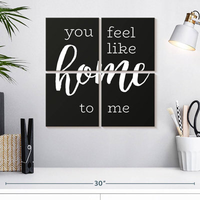 Tergel Love Is Home, typographie